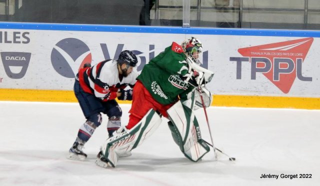 Photo hockey match Angers  - Cergy-Pontoise le 14/09/2021