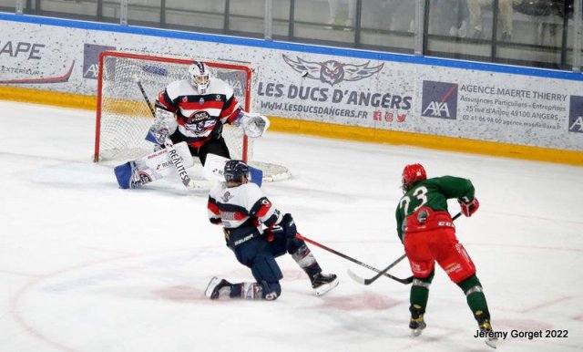 Photo hockey match Angers  - Cergy-Pontoise le 14/09/2021