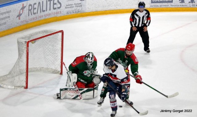 Photo hockey match Angers  - Cergy-Pontoise le 14/09/2021