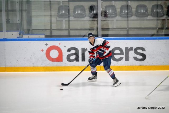 Photo hockey match Angers  - Cergy-Pontoise le 14/09/2021