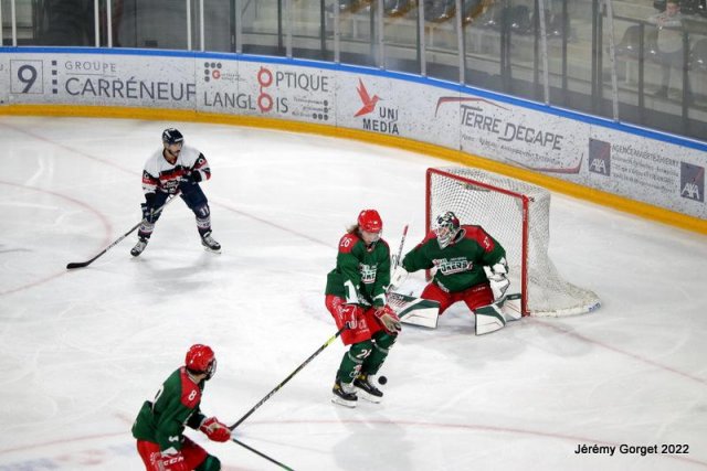 Photo hockey match Angers  - Cergy-Pontoise le 14/09/2021