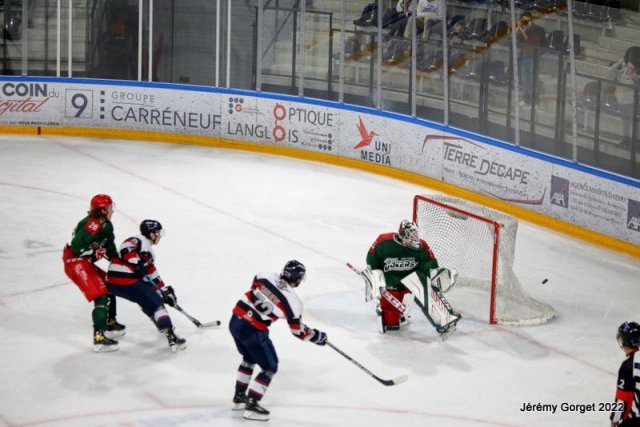 Photo hockey match Angers  - Cergy-Pontoise le 14/09/2021