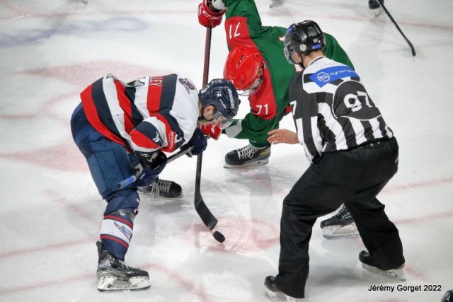 Photo hockey match Angers  - Cergy-Pontoise le 14/09/2021