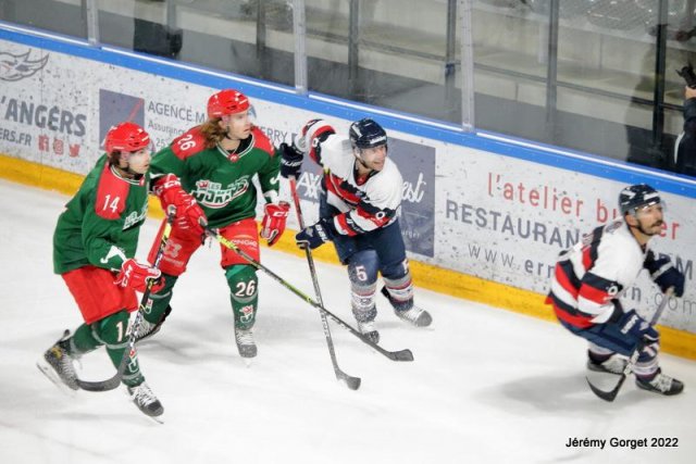 Photo hockey match Angers  - Cergy-Pontoise le 14/09/2021