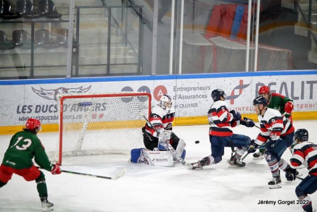 Photo hockey match Angers  - Cergy-Pontoise le 14/09/2021