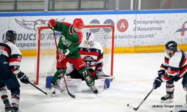 Photo hockey match Angers  - Cergy-Pontoise le 14/09/2021