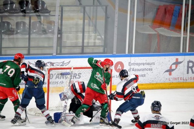 Photo hockey match Angers  - Cergy-Pontoise le 14/09/2021
