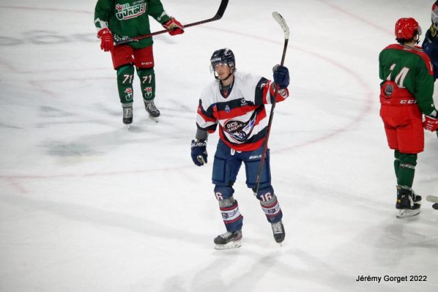 Photo hockey match Angers  - Cergy-Pontoise le 14/09/2021