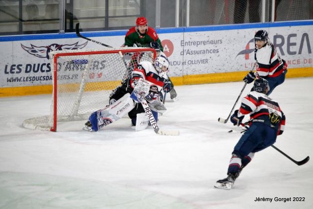 Photo hockey match Angers  - Cergy-Pontoise le 14/09/2021