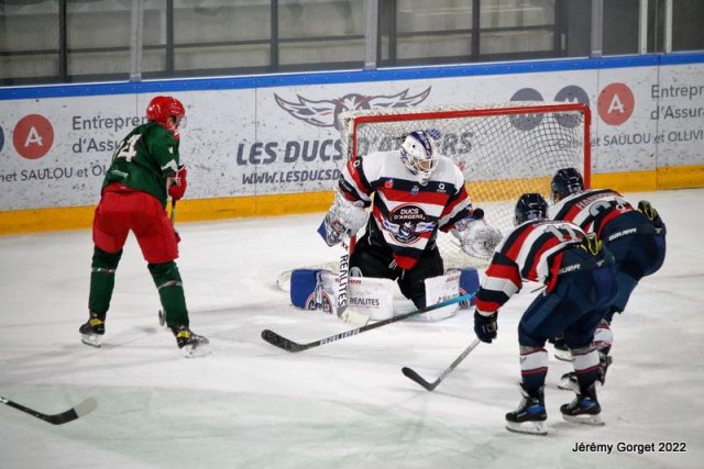 Photo hockey match Angers  - Cergy-Pontoise le 14/09/2021