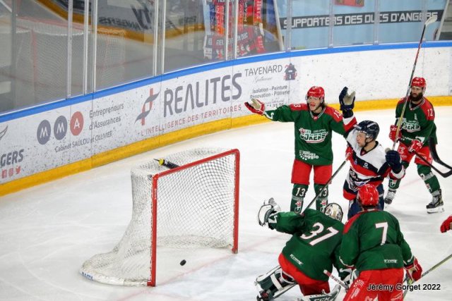 Photo hockey match Angers  - Cergy-Pontoise le 14/09/2021