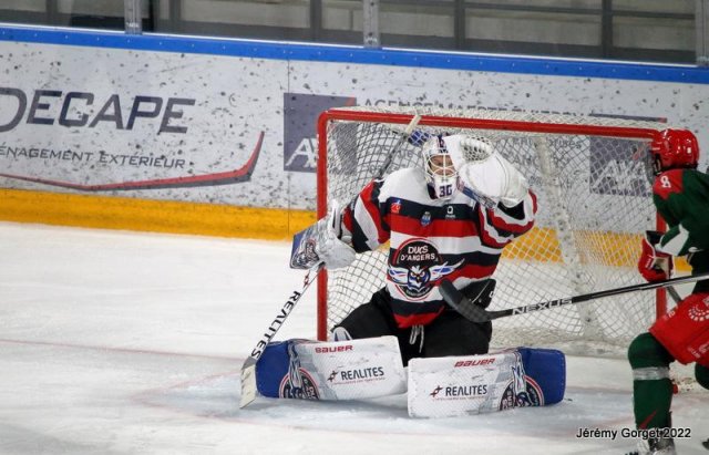 Photo hockey match Angers  - Cergy-Pontoise le 14/09/2021