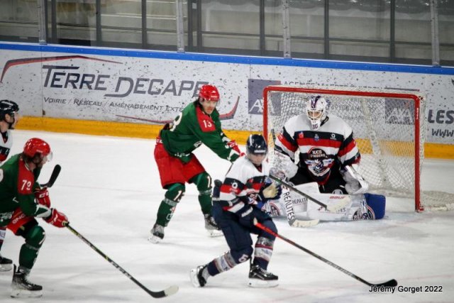 Photo hockey match Angers  - Cergy-Pontoise le 14/09/2021