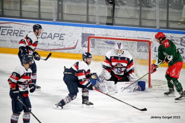 Photo hockey match Angers  - Cergy-Pontoise le 14/09/2021