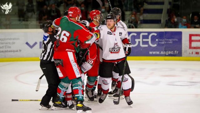 Photo hockey match Anglet - Bordeaux le 12/09/2021
