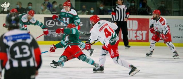 Photo hockey match Anglet - Cergy-Pontoise le 21/09/2021