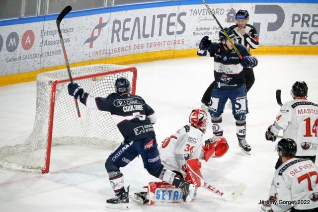 Photo hockey match Angers  - Chamonix  le 24/09/2021