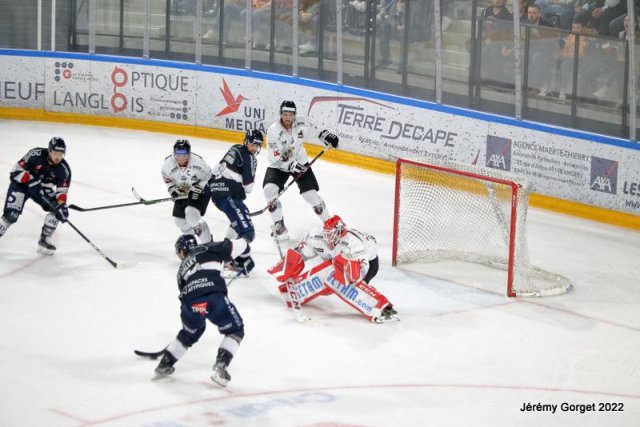 Photo hockey match Angers  - Chamonix  le 24/09/2021