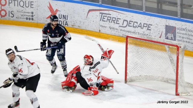 Photo hockey match Angers  - Chamonix  le 24/09/2021