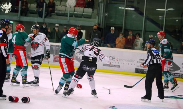 Photo hockey match Anglet - Mulhouse le 25/09/2021