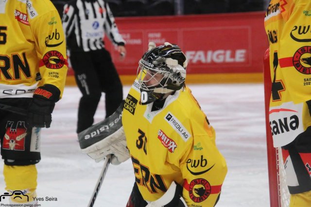 Photo hockey match Lausanne - Bern le 28/09/2021