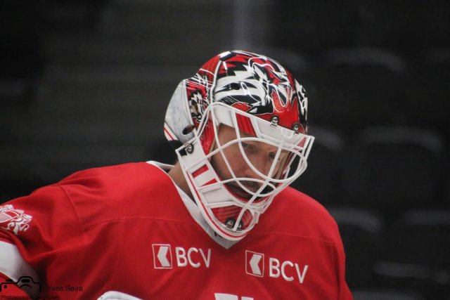 Photo hockey match Lausanne - Bern le 28/09/2021