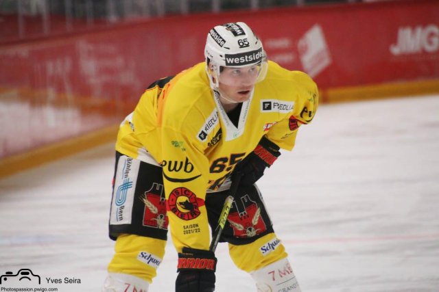 Photo hockey match Lausanne - Bern le 28/09/2021