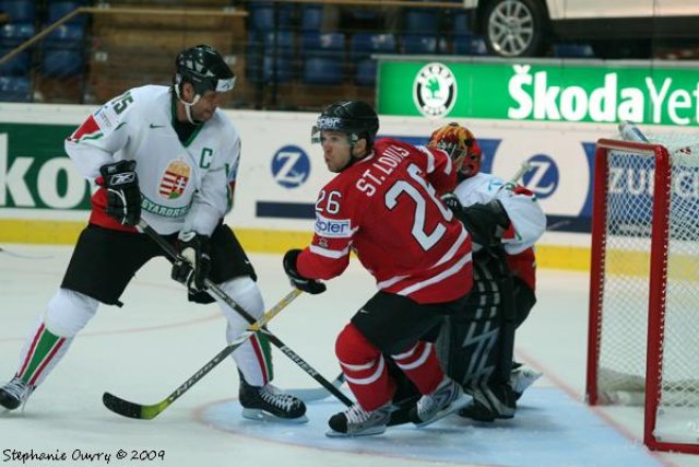 Photo hockey reportage CM09 - J3 : La Slovaquie trébuche, la Canada déroule