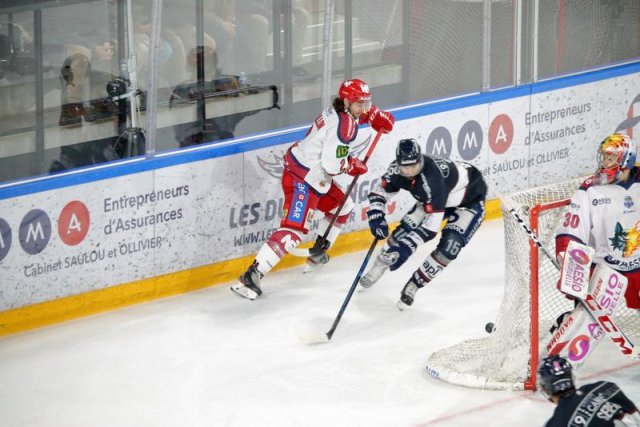 Photo hockey match Angers  - Grenoble  le 01/10/2021