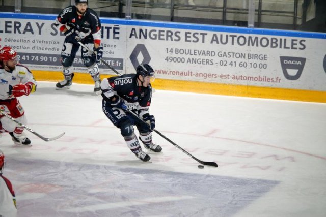 Photo hockey match Angers  - Grenoble  le 01/10/2021