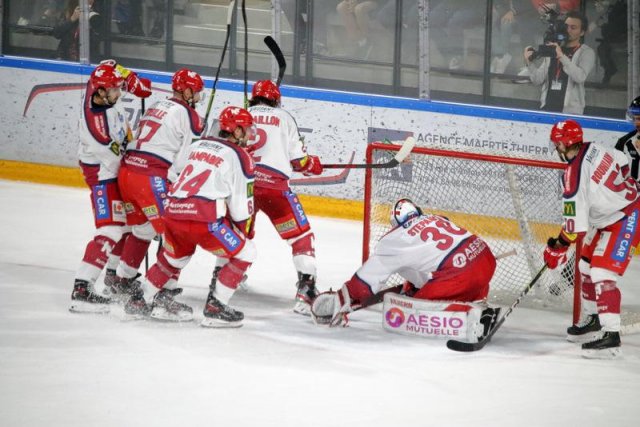 Photo hockey match Angers  - Grenoble  le 01/10/2021