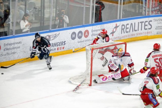 Photo hockey match Angers  - Grenoble  le 01/10/2021