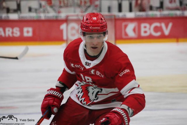Photo hockey match Lausanne - Zürich le 01/10/2021