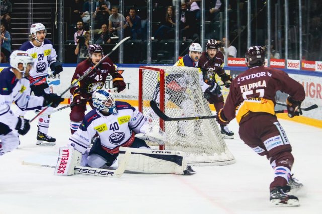 Photo hockey match Genève - Ambrì-Piotta le 02/10/2021