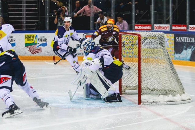 Photo hockey match Genève - Ambrì-Piotta le 02/10/2021