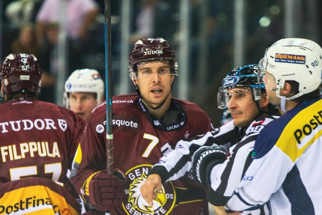 Photo hockey match Genève - Ambrì-Piotta le 02/10/2021