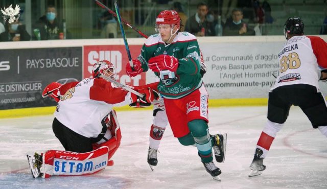 Photo hockey match Anglet - Chamonix  le 01/10/2021