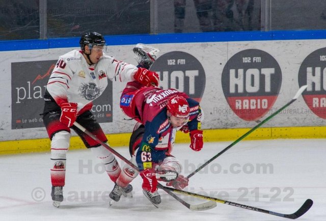 Photo hockey match Grenoble  - Nice le 05/10/2021