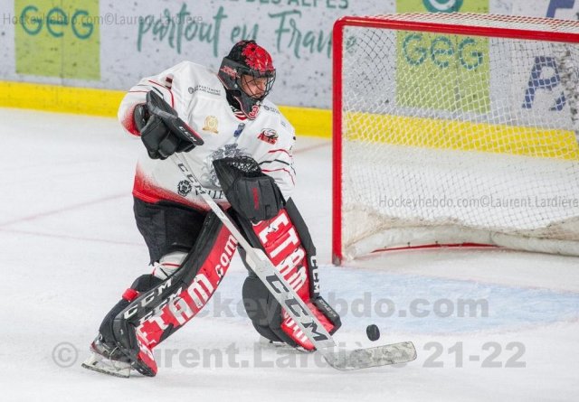 Photo hockey match Grenoble  - Nice le 05/10/2021
