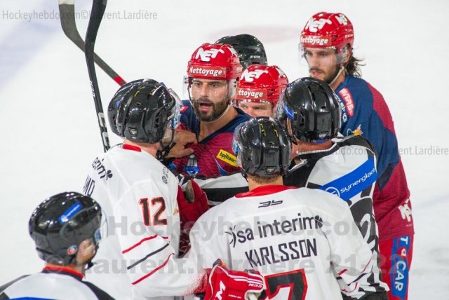 Photo hockey match Grenoble  - Nice le 05/10/2021