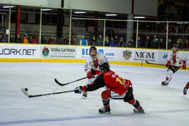 Photo hockey match Chamonix  - Briançon  le 05/10/2021