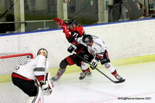 Photo hockey match Nice - Bordeaux le 08/10/2021