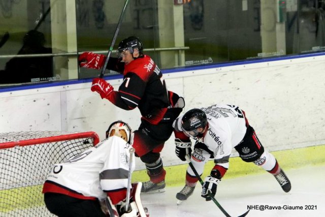Photo hockey match Nice - Bordeaux le 08/10/2021