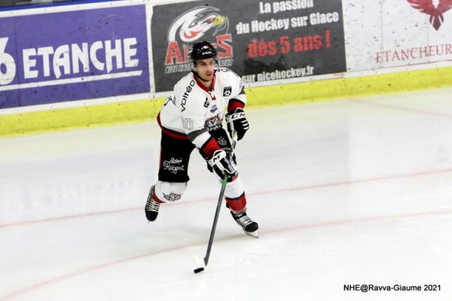 Photo hockey match Nice - Bordeaux le 08/10/2021