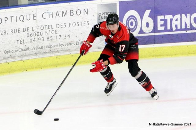 Photo hockey match Nice - Bordeaux le 08/10/2021