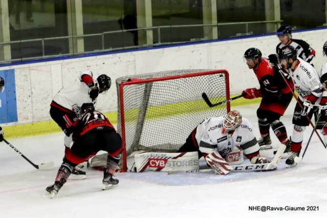 Photo hockey match Nice - Bordeaux le 08/10/2021