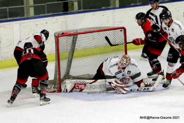 Photo hockey match Nice - Bordeaux le 08/10/2021