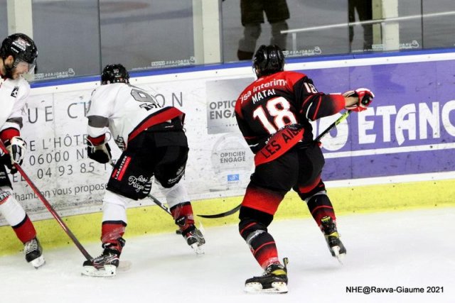 Photo hockey match Nice - Bordeaux le 08/10/2021
