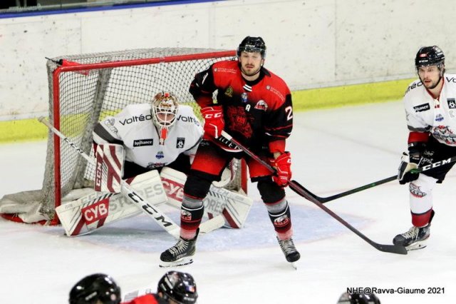 Photo hockey match Nice - Bordeaux le 08/10/2021