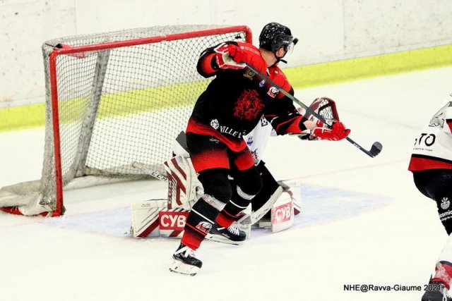 Photo hockey match Nice - Bordeaux le 08/10/2021